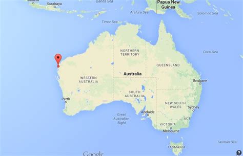 Where is Ningaloo Reef on map Australia