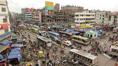 View Of Busy Streets In Dhaka, Bangladesh Stock Footage Video 7166095 ...