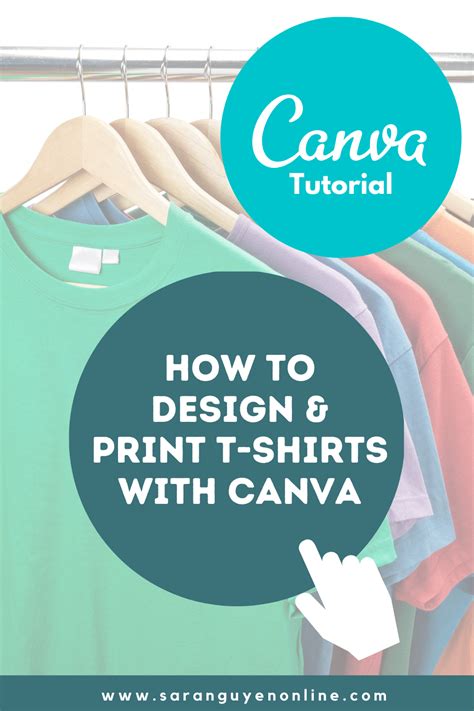 How to Create T-Shirt Designs on Canva - Sara Nguyen