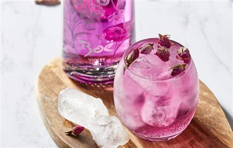 Drink of the Month | Boe Violet | Valentines Cocktail | The Ice Co