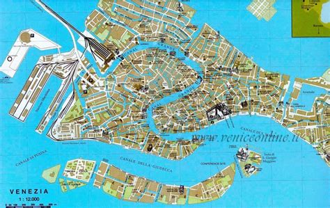 Venice Street Map Printable | Printable Maps