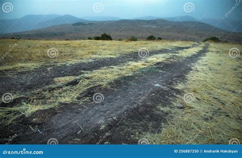 Ground Road in Nature. Armenia Stock Photo - Image of valley, outdoor: 256887250