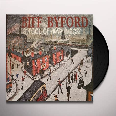 Biff Byford SCHOOL OF HARD KNOCKS Vinyl Record