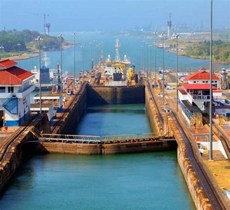 The View from the Deck During a Panama Canal Crossing