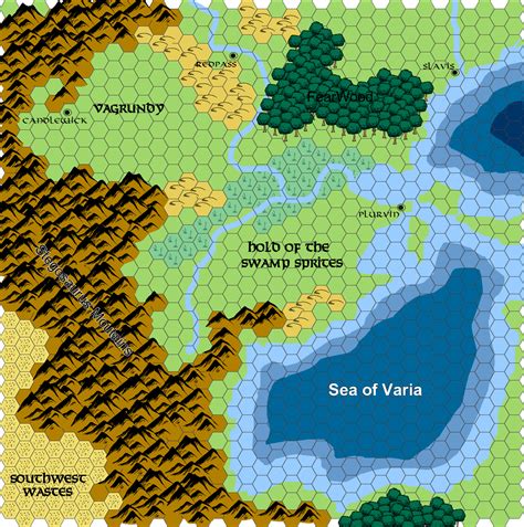 Making 1st Edition World of Greyhawk Style Maps in Hexographer – Inkwell Ideas