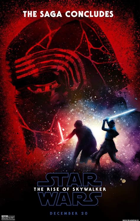 Star Wars Episode IX: The Rise of Skywalker official poster by Rich ...