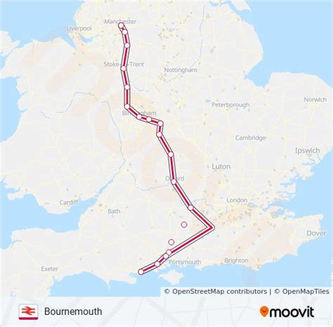 crosscountry Route: Schedules, Stops & Maps - Bournemouth (Updated)