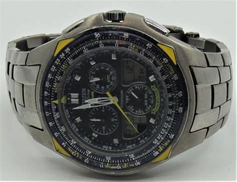 Men's Watches - Citizen Eco-Drive Skyhawk Blue Angels Titanium was sold for R3,000.00 on 5 May ...