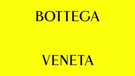 BOTTEGA VENETA | Logo fonts, Neon yellow, New bottega