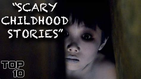 Top 10 Scary Childhood Stories - YouTube