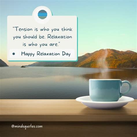 33+ BEST National Relaxation Day Quotes, Wishes & Messages