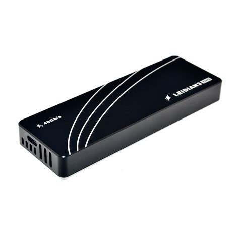 Panto NVMe Thunderbolt 3 Enclosure box External M.2 PCI-e NVMe SSD to Thunderbolt 3 Reader for ...