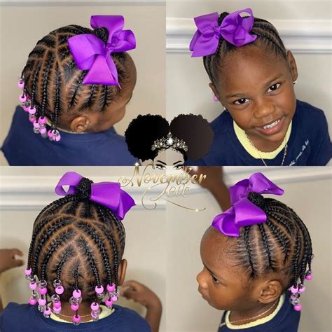 12+ Beautiful Work Black Baby Hairstyle With Beads