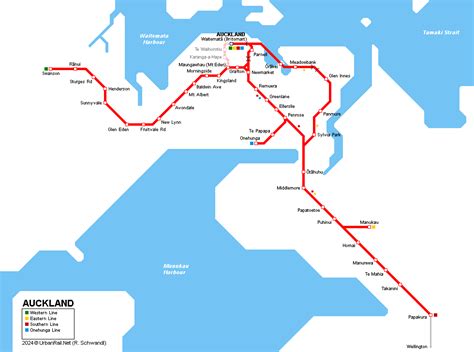 UrbanRail.Net > Oceania > New Zealand > Auckland Metropolitan Trains