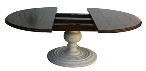 The Best Blackened Oak Benchwright Pedestal Extending Dining Tables