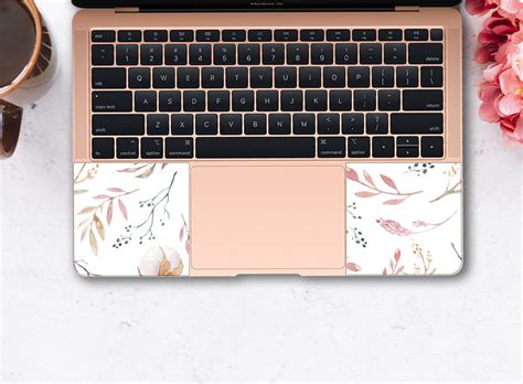 Flowers Stickers Laptop Decal Keyboard Stickers Lenovo Acer | Etsy