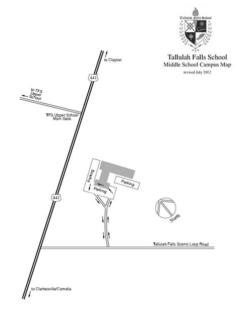 About - Campus Maps - Tallulah Falls School