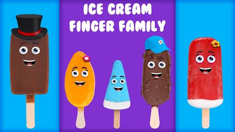 Ice cream finger family song top 10 finger family songs – Artofit