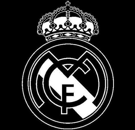 Real Madrid soccer logo window Decal (White) #UnbrandedGeneric | Real madrid soccer, Soccer logo ...