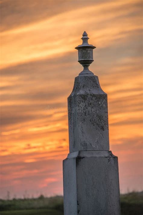 Old Tombstone On Sunset Background Stock Image - Image of notice, black ...