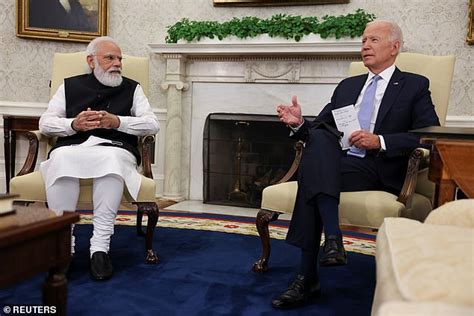 Indian PM Modi tells Biden he has documents that might help the ...