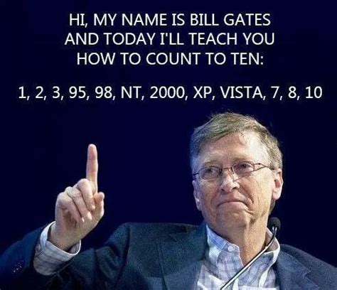 Weekly Comic: Bill Gates Teach us How to Count to Ten | Programmer humor, Really funny ...