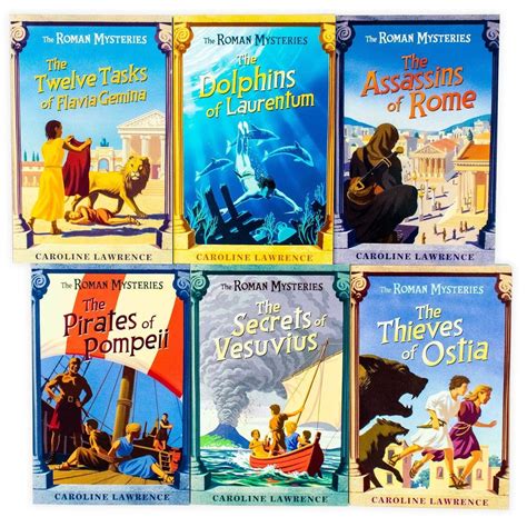 The Roman Mysteries 6 Book Collection - Ages 9-14 - Paperback - Caroli — Books2Door