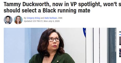 The Mindless Freaks: Tammy Duckworth now in Vice President Spotlight ...