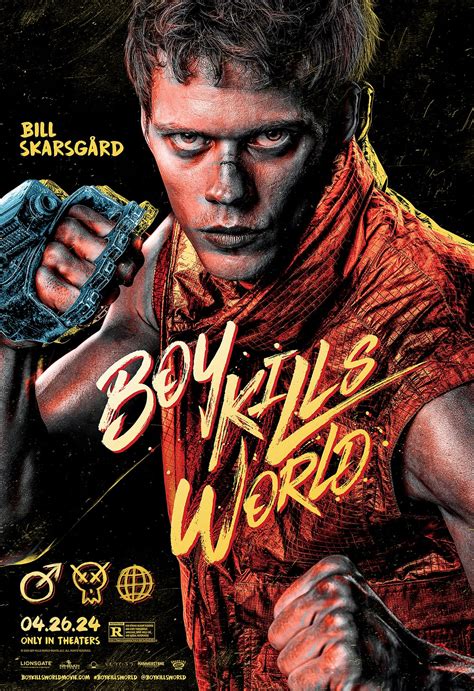 Boy Kills World: First Official Poster And 4 Character Posters