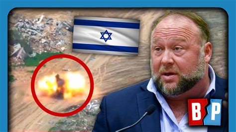 Alex Jones: Israel Committing 'Robotic Mass Genocide' After Civilian Drone Footage - YouTube