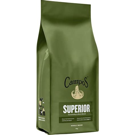 Campos Superior Coffee Beans 1kg | Woolworths