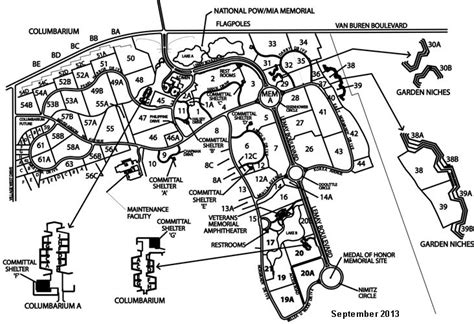 Map of RIVERSIDE NATIONAL CEMETERY | National cemetery, National, Riverside