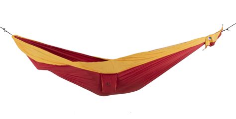 Ticket To The Moon King Size Hammock (Burgundy/Dark Yellow) - PlatouSport