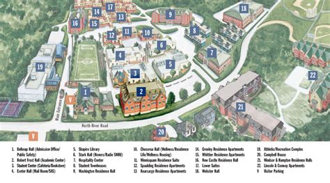 Southern New Hampshire University Campus Map - Map Images