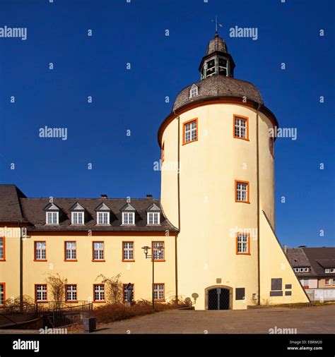 Thick Tower at the Lower Castle in Siegen, Germany, North Rhine ...