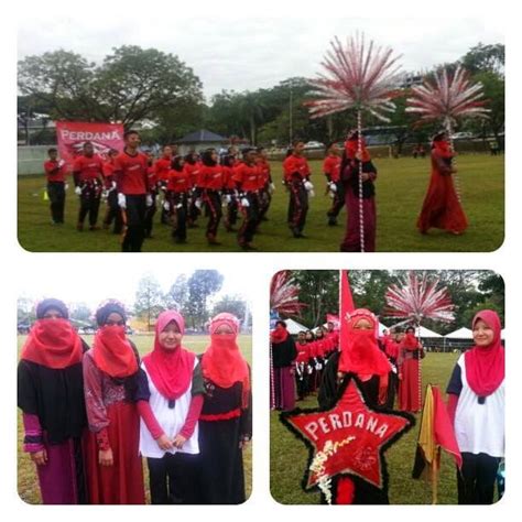 perbarisan rumah sukan merah