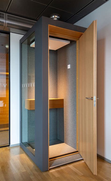 Sound proof POD phone booth for offices in 2020 | Phone booth office ...