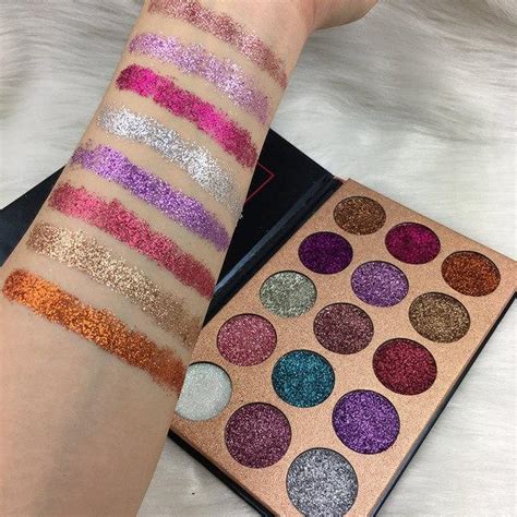 Ultra Pressed Glitter Eyeshadow Long Lasting Palette – Inspirishop