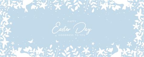 Happy easter banner in flat design 6298535 Vector Art at Vecteezy