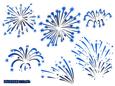 Fireworks Drawing Vector (EPS, SVG, PNG Transparent) | OnlyGFX.com