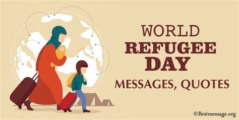 World Refugee Day Messages, Refugee Quotes and Slogans | World refugee ...