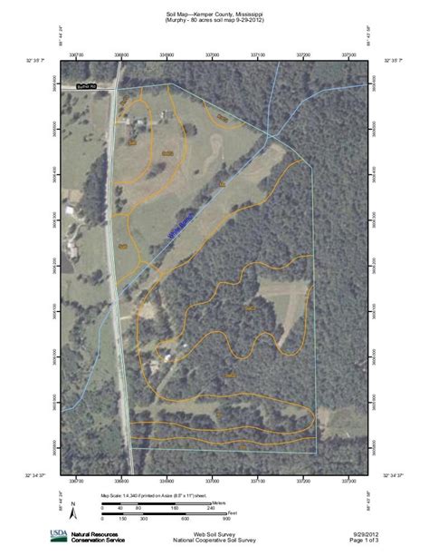 Soils Map & Descriptions from USDA USGS