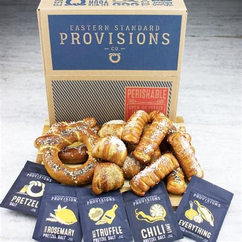 Gourmet Soft Pretzel Gift Box | Soft pretzels, Homemade soft pretzels ...