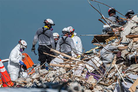 Rescue Team in Surfside Condo Collapse Demobilized After 6 Firefighters Test Positive for COVID