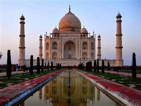 Taj Mahal is regarded by many as the finest example of Mughal architecture, a style that ...