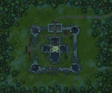 Shrine of Savras + tiny dungeon (interior and exterior) : r/battlemaps