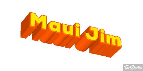 Maui Jim Brand Animated GIF Logo Designs