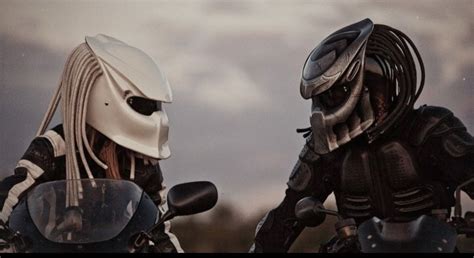 Predator motorcycle helmets. : r/pics