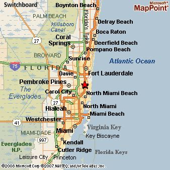 Where is Hollywood, Florida? see area map & more