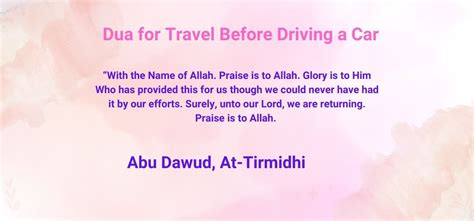 10 Duas for Travelling for a Safe Journey (Arabic & English)